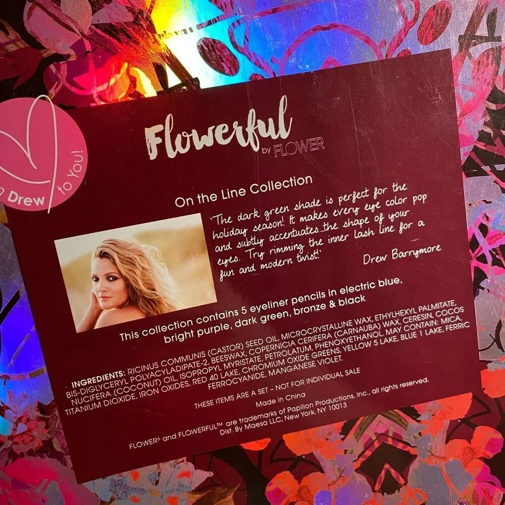 Drew Barrymore Eyeliner Set - Flowerful by Flower